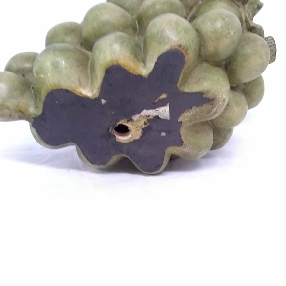 Grape Cluster Green Heavy Resin Table Dining Decor - Picture 5 of 6